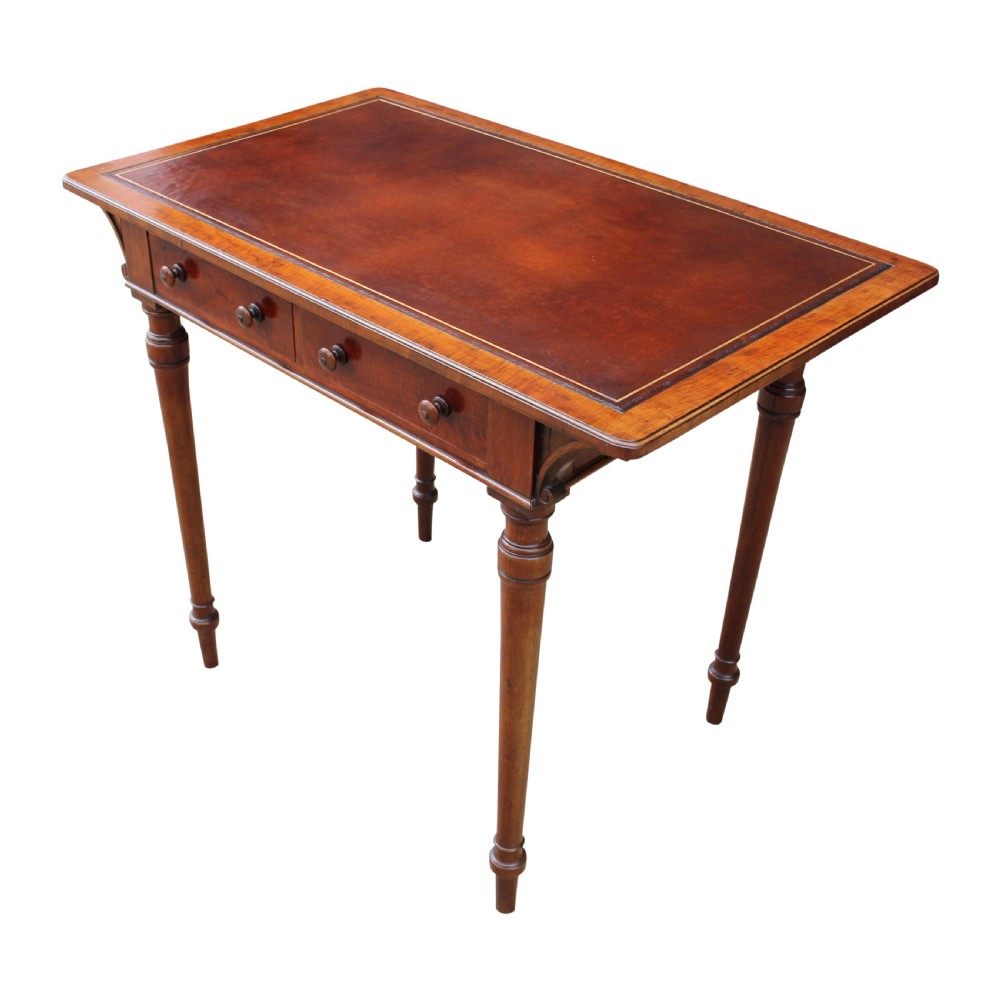 19th Century Holland & Sons Mahogany Writing Table View III