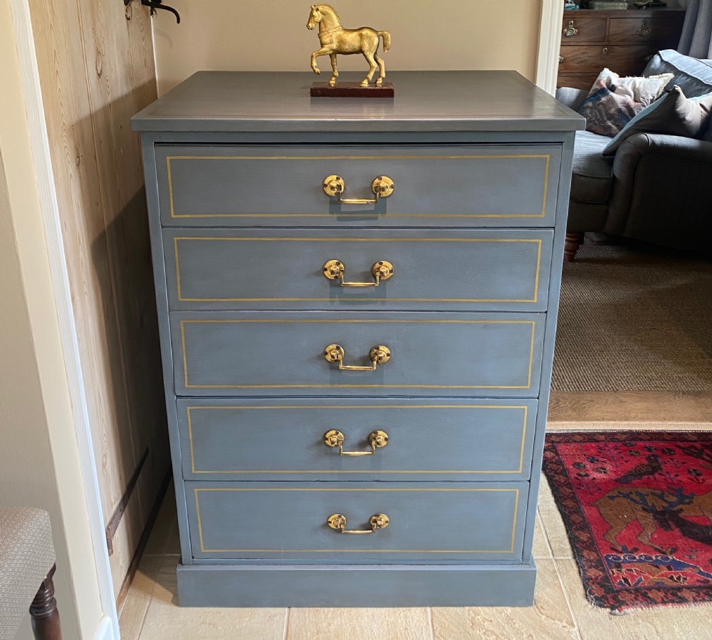 19th Century Painted Chest of Drawers