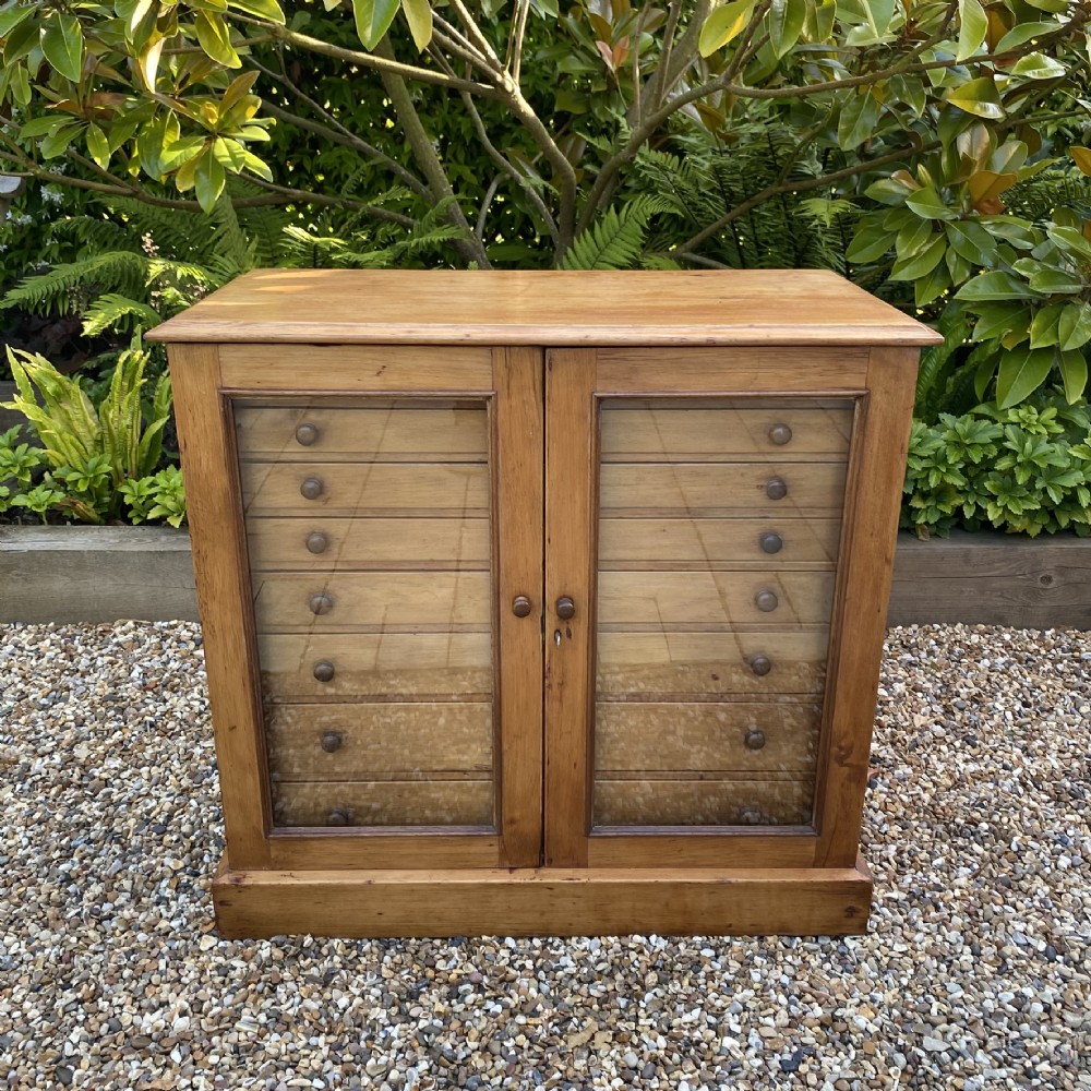 19th Century Collector’s Chest Or Cabinet
