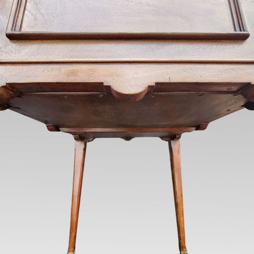 METAMORPHIC ANTIQUE EDWARDIAN FOLD OVER LIFT ACTION LADIES WRITING TABLE DESK - ADDITIONAL PHOTO 8