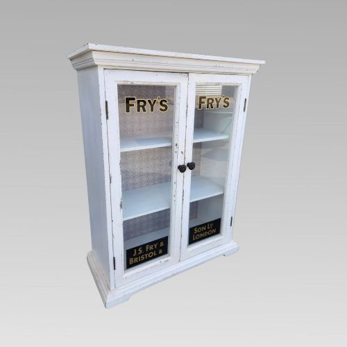 Fabulous Antique Vintage Frys Chocolate Retail Advertising Shop Display Cabinet
