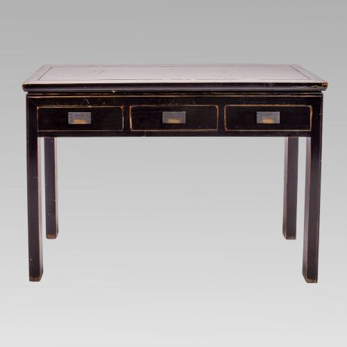 Original Quality Lombok Oriental Chinese Laquer Sideboard Hall or Console Table