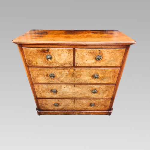 Fabulous Antique 19th Century Victorian Walnut Chest of Drawers