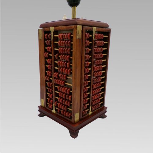 Original Quality Vintage Oriental Chinese Abacus Decorative Table Lamp