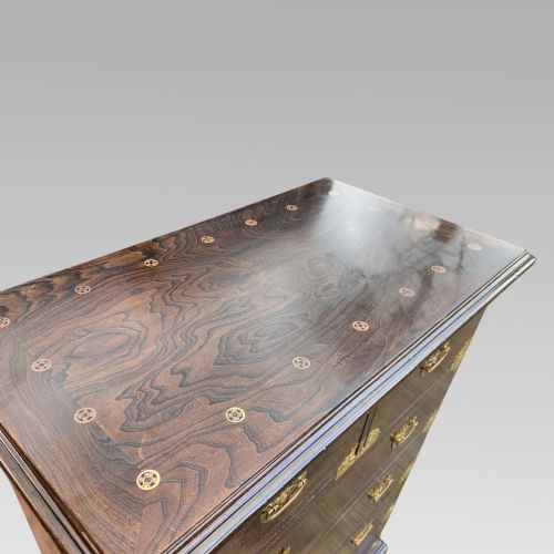 STUNNING LARGE KOREAN BANDAJI ELM VENEER CHEST OF DRAWERS - ADDITIONAL PHOTO 2