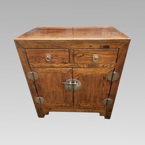 Fabulous Original Quality Vintage Chinese Elm Sideboard Storage Cabinet Cupboard