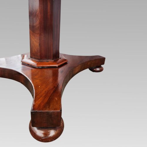 LOVELY EXAMPLE ANTIQUE VICTORIAN MAHOGANY SOFA TABLE DROP FLAP W DRAWER - ADDITIONAL PHOTO 4