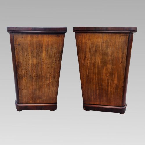 FABULOUS ANTIQUE VICTORIAN MAHOGANY CHEST OF DRAWERS W TURNED KNOB HANDLES - ADDITIONAL PHOTO 9