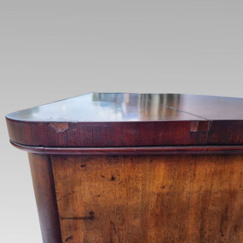 FABULOUS ANTIQUE VICTORIAN MAHOGANY CHEST OF DRAWERS W TURNED KNOB HANDLES - ADDITIONAL PHOTO 12