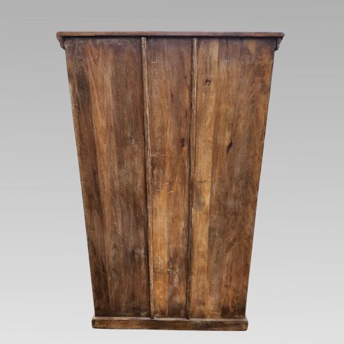 QUALITY RECLAIMED UNIQUE INDIAN ROSEWOOD LOUVRE DOOR STORAGE CUPBOARD WARDROBE - ADDITIONAL PHOTO 6