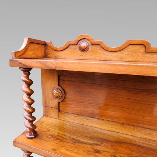 RARE FABULOUS ANTIQUE VICTORIAN WALNUT BUFFET SIDEBOARD DRESSER BOOKCASE C1880 - ADDITIONAL PHOTO 6
