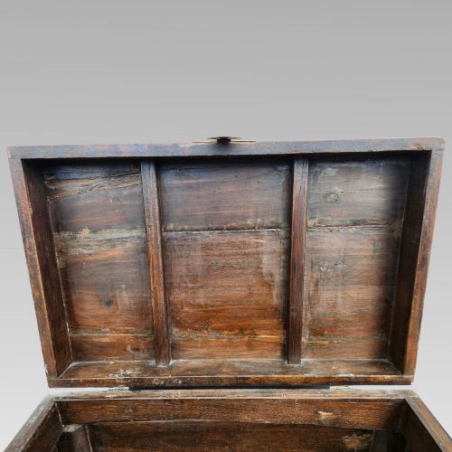 EXCEPTIONAL LARGE ANTIQUE QING DYNASTY ORIENTAL CHINESE DRAGON STORAGE CHEST BOX - ADDITIONAL PHOTO 9