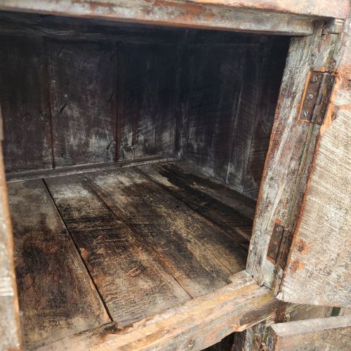 EXCEPTIONAL ANTIQUE INDIAN ALMIRAH CABINET STORAGE CUPBOARD STATEMENT PIECE - ADDITIONAL PHOTO 7