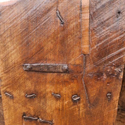 FABULOUS UNIQUE QUALITY ANTIQUE INDIAN RECLAIMED TEAK STORAGE CUPBOARD WARDROBE - ADDITIONAL PHOTO 7