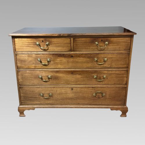 Fabulous Antique Large Georgian Mahogany Chest of Drawers