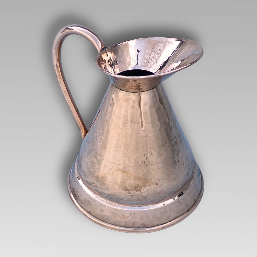 Fabulous Large Decorative Polished Copper Antique Haystack Measuring Jug Ale View IX