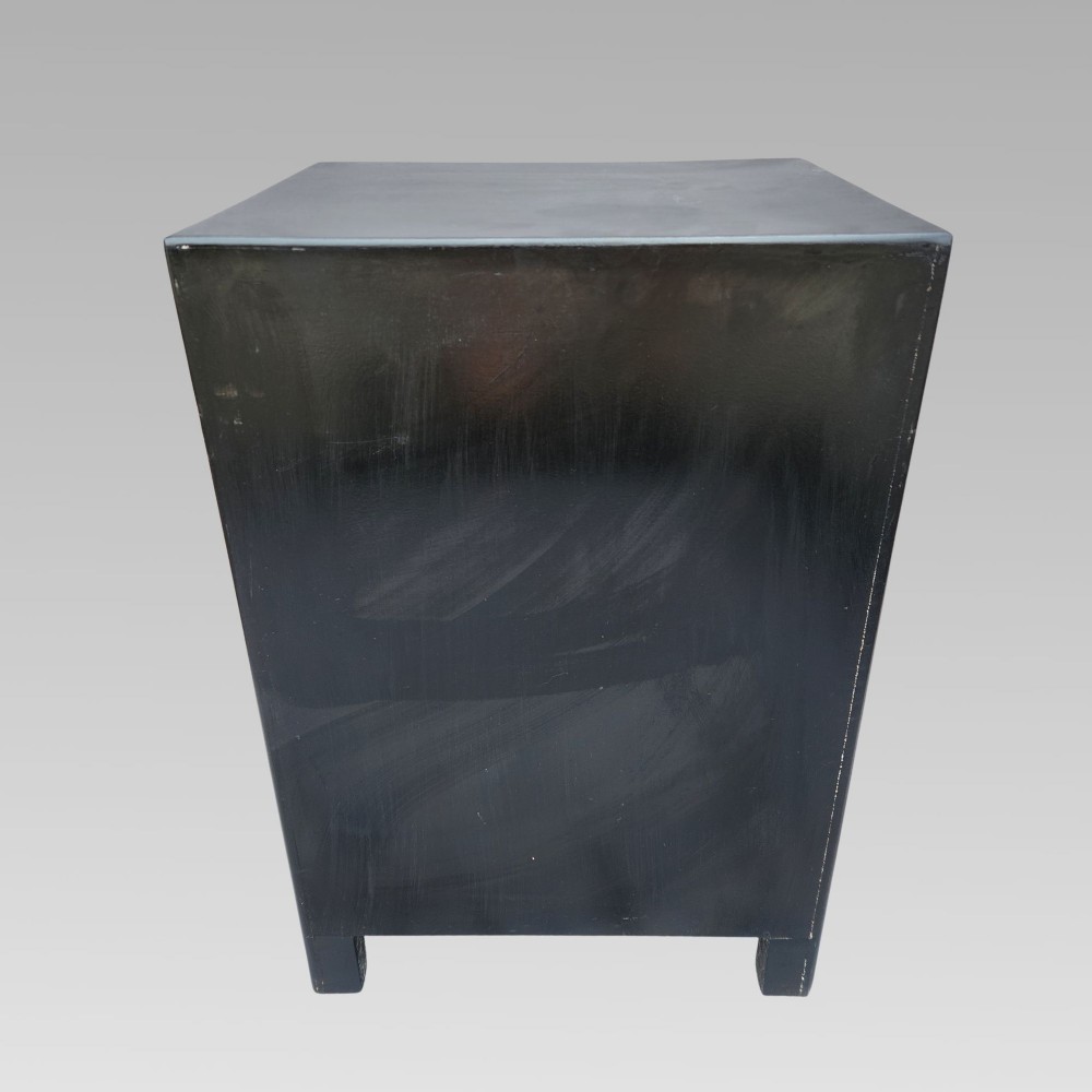 Fabulous Chinese Oriental Chinoiserie Bedside Storage Cabinet Cupboard View X