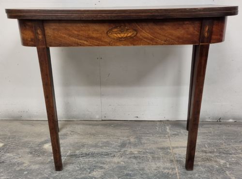 A Georgian Mahogany Tea Table