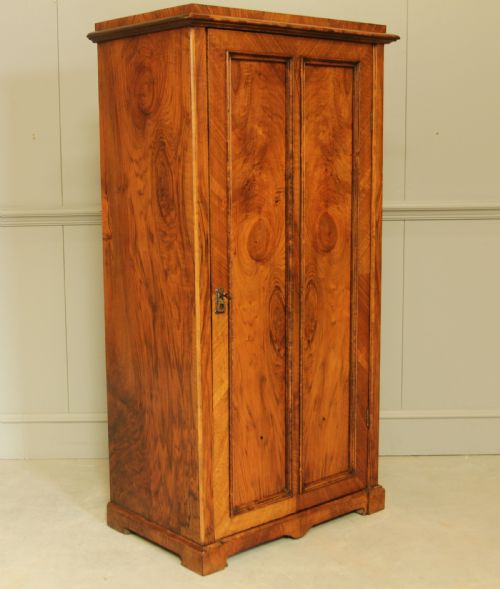 fig 3. An Exquisite Swedish Neo-Renaissance Burr Walnut Wardrobe.