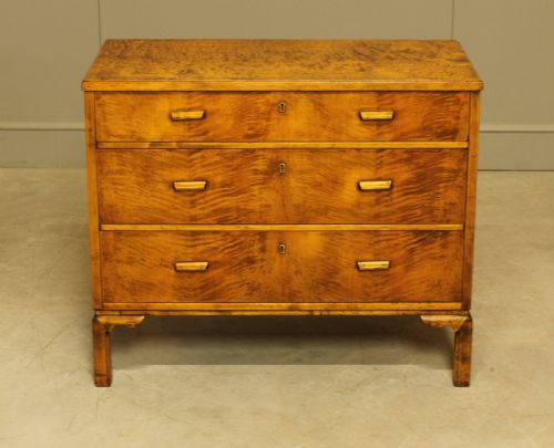 fig 1. A Swedish Birch Chest of Drawers