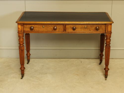 fig 1. Elegant Victorian Mahogany Writing Table