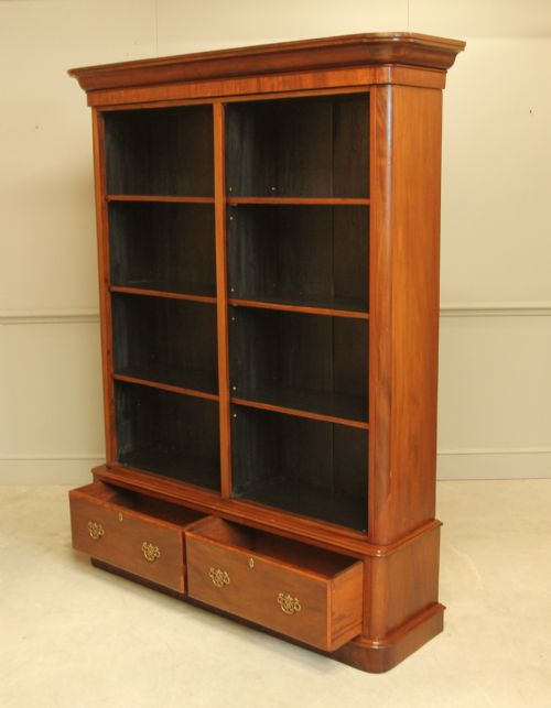 STUNNING VICTORIAN MAHOGANY BOOKCASE - ADDITIONAL PHOTO 5
