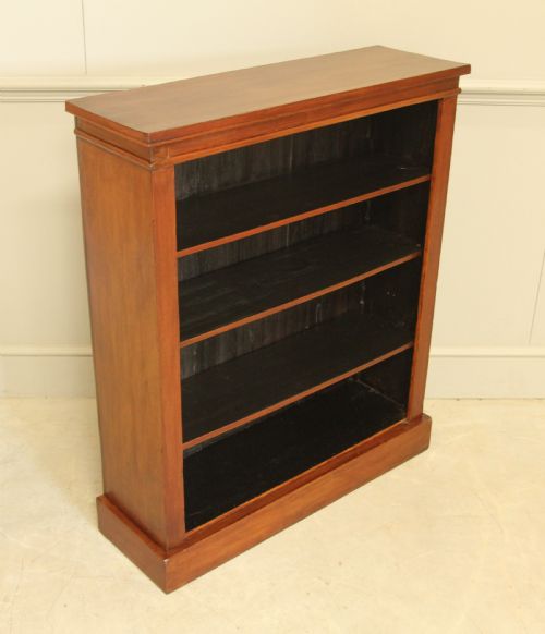 fig 2. Elegant Victorian Mahogany Open Bookcase