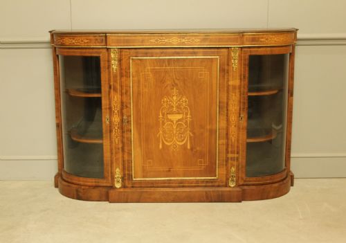 Victorian Walnut Credenza