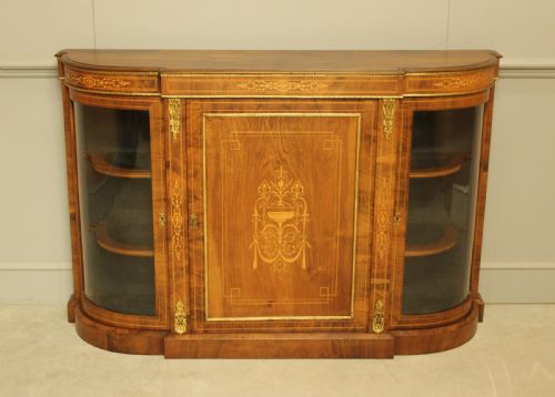 fig 1. Victorian walnut credenza