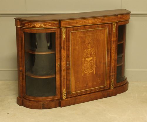 fig 2. Victorian walnut credenza