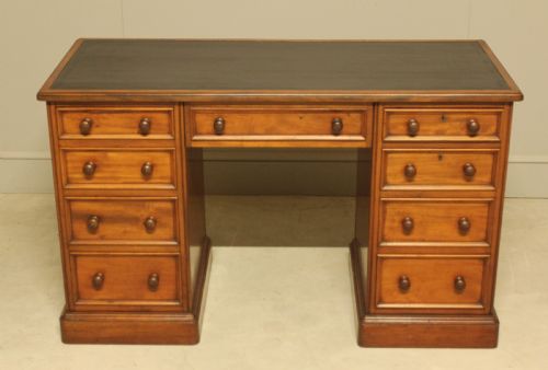 19TH CENTURY MAHOGANY DESK BY RUMNEY LOVE LIVERPOOL - ADDITIONAL PHOTO 1