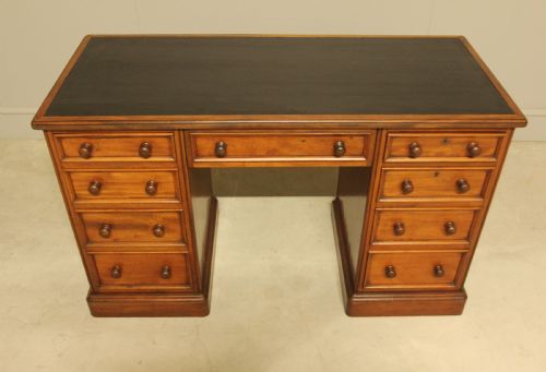 19TH CENTURY MAHOGANY DESK BY RUMNEY LOVE LIVERPOOL - ADDITIONAL PHOTO 2