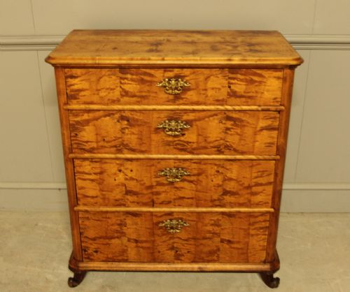 fig 2. 19th-Century Swedish Birch Chest of Drawers