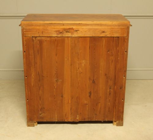 A LATE 19THCENTURY SWEDISH BURR WALNUT CHEST OF DRAWERS - ADDITIONAL PHOTO 9