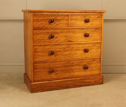 Victorian Stained Birch Chest of Drawers