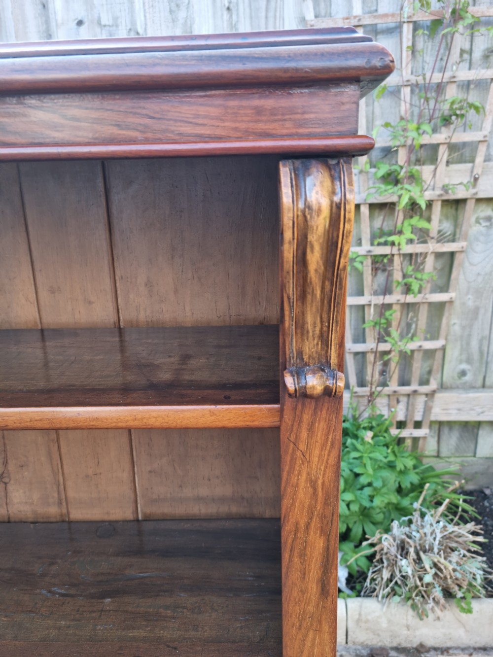 A Victorian Open Bookcase  View III