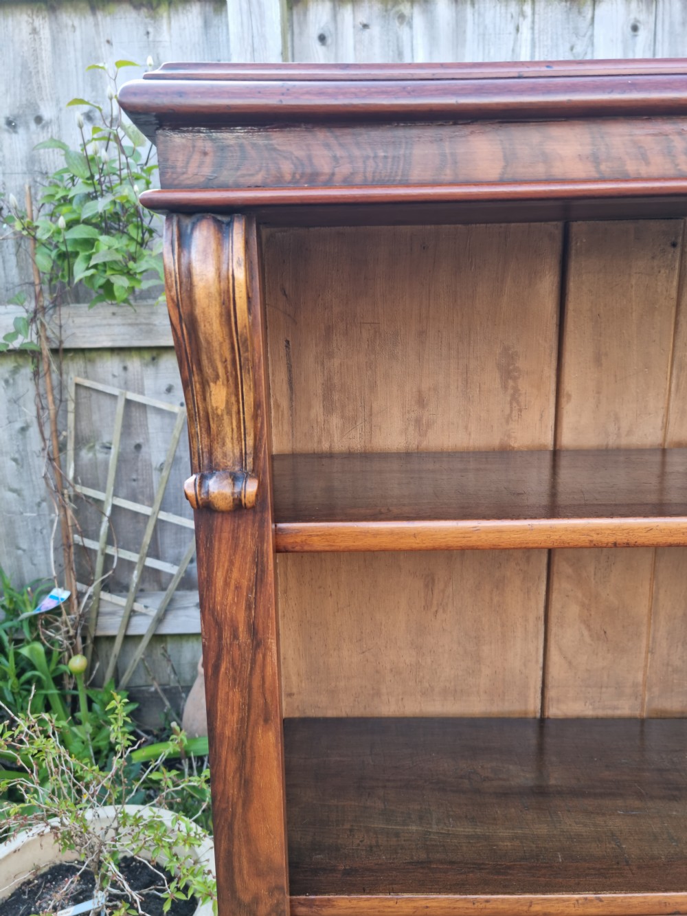 A Victorian Open Bookcase  View IV