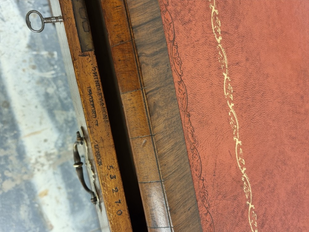 19th Century Walnut desk. View IV