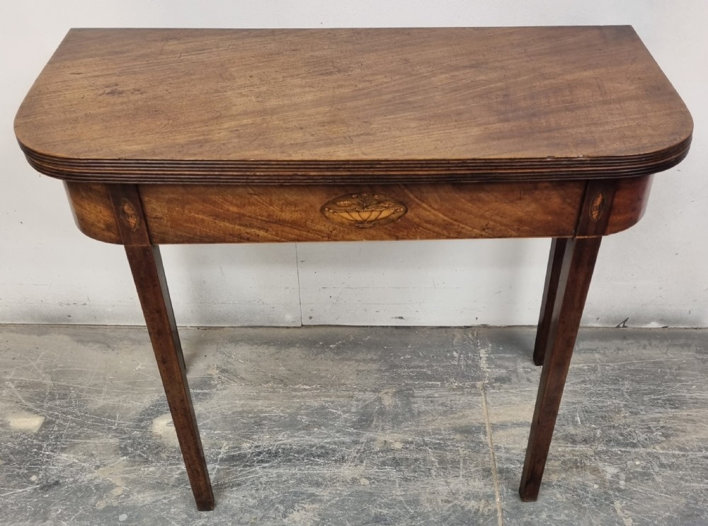 A Georgian mahogany Tea Table View II