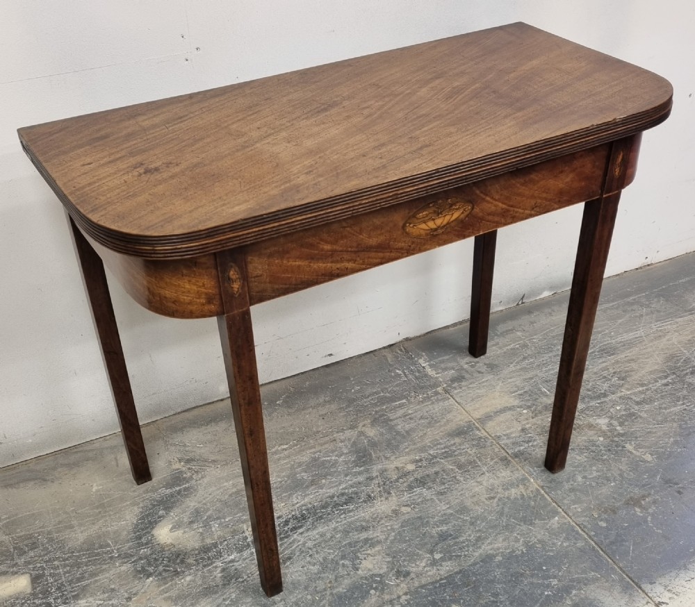 A Georgian mahogany Tea Table View III