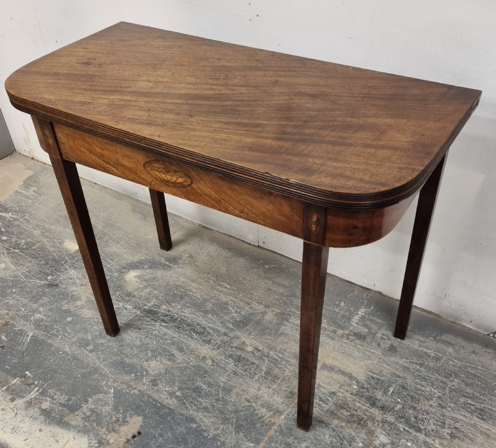 A Georgian mahogany Tea Table View IV
