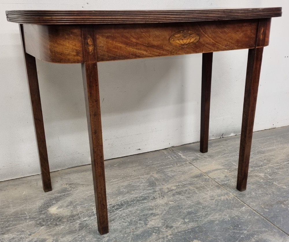 A Georgian mahogany Tea Table View V