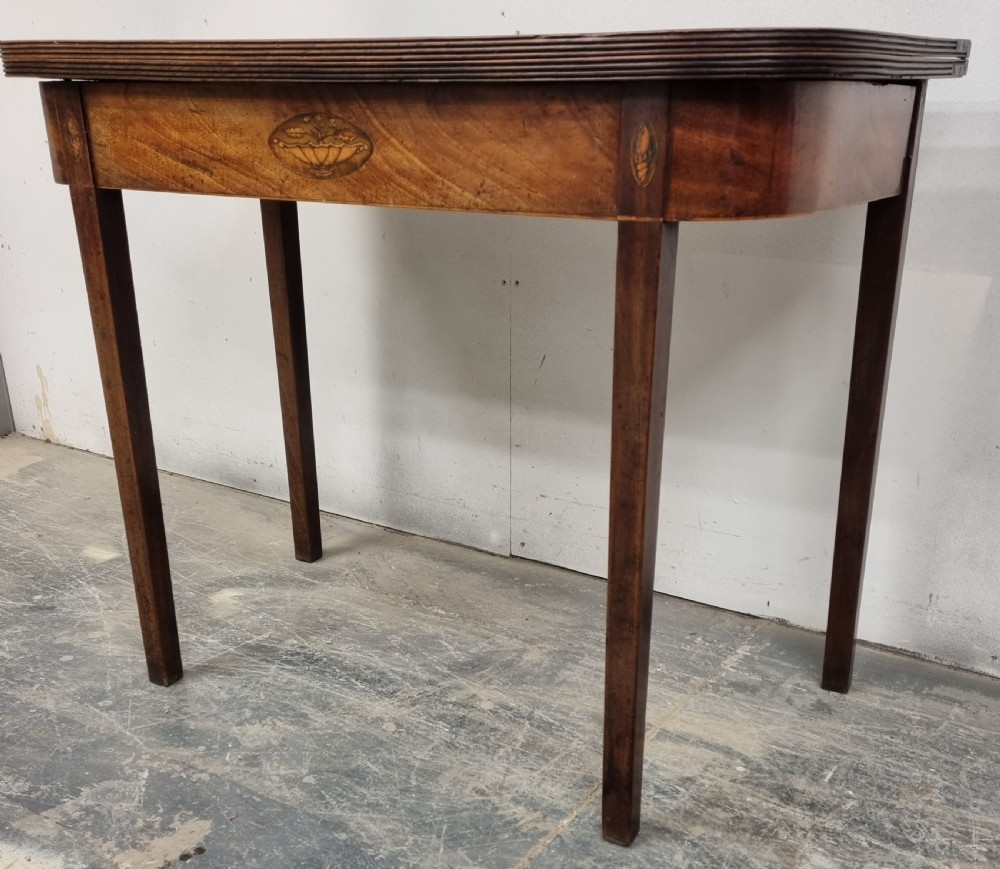 A Georgian mahogany Tea Table View VI