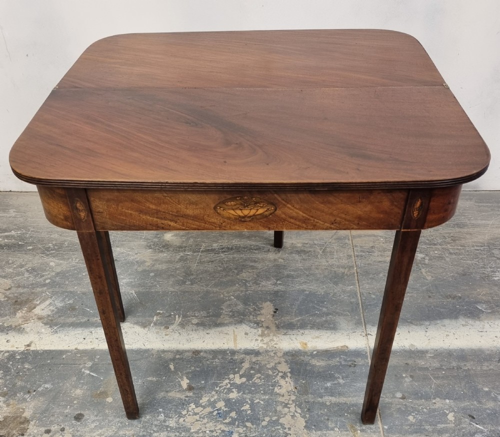 A Georgian mahogany Tea Table View XI