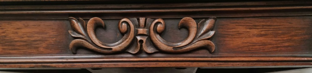 A William iv Rosewood card table. View IX