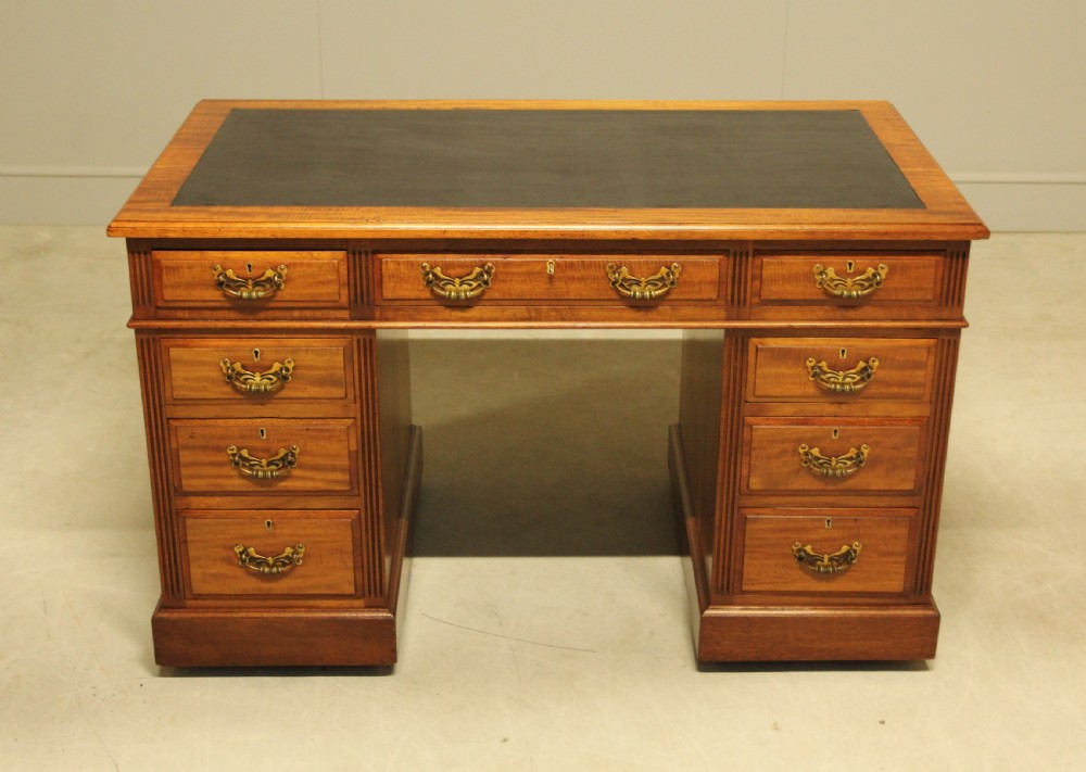 An early 20th century mahogany writing desk. View II