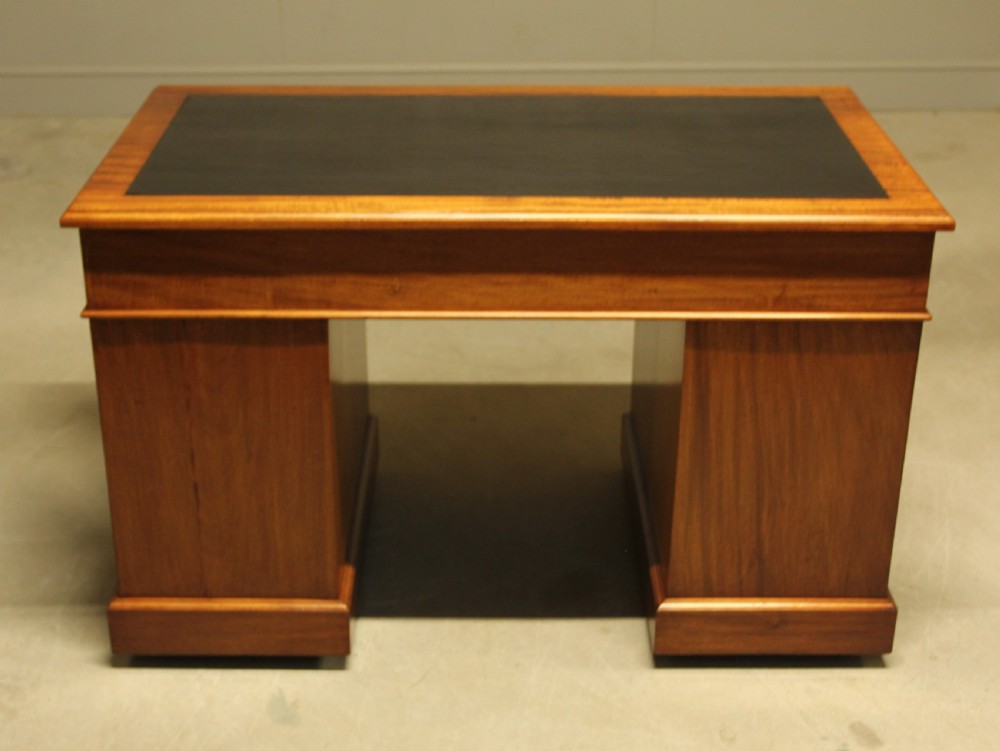 An early 20th century mahogany writing desk. View X