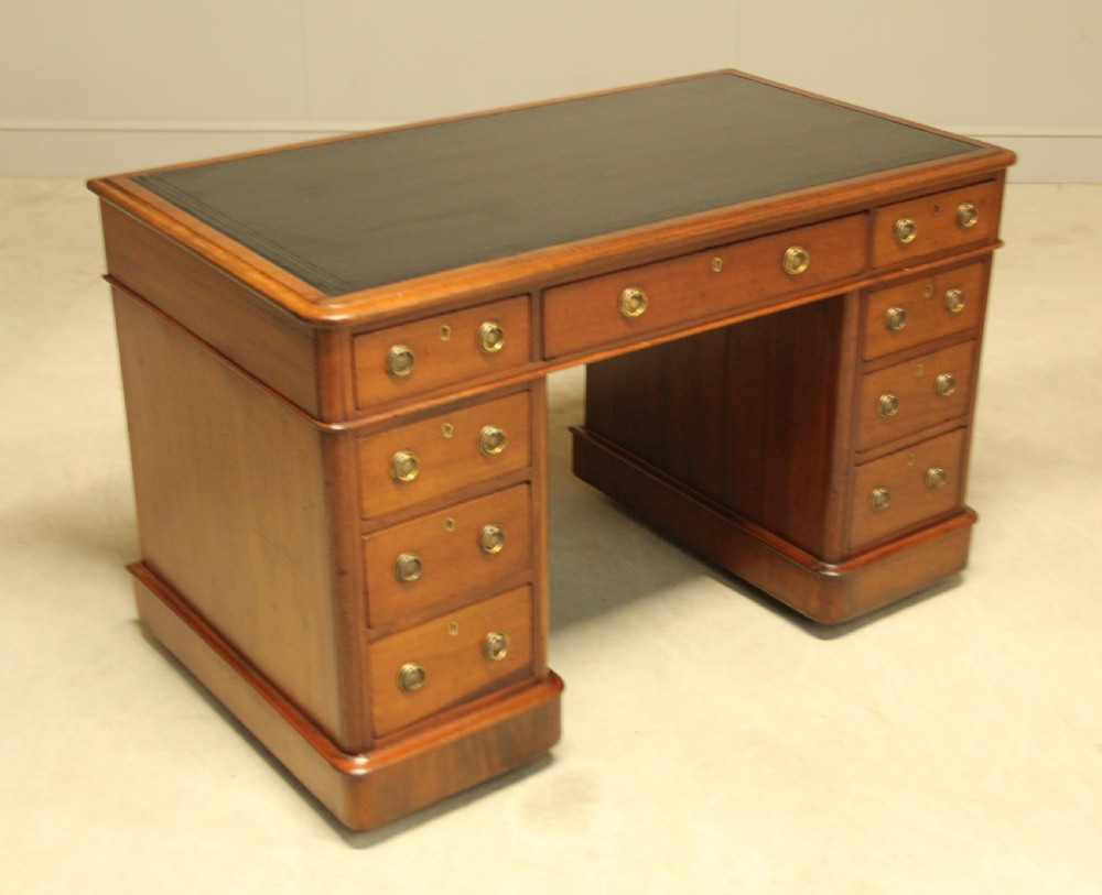 A Victorian mahogany writing desk  View IV