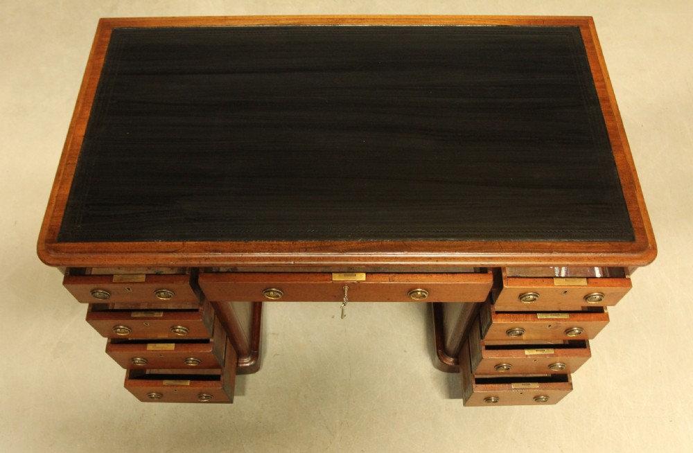 A Victorian mahogany writing desk  View VIII
