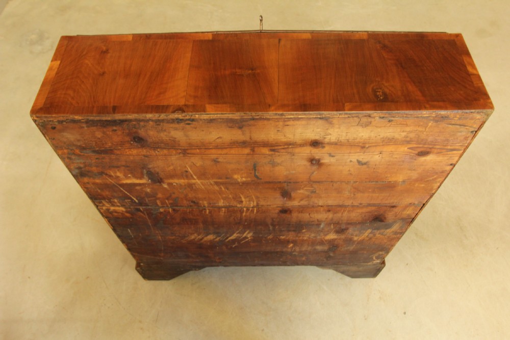 AN 18th century walnut bureau.  View VIII